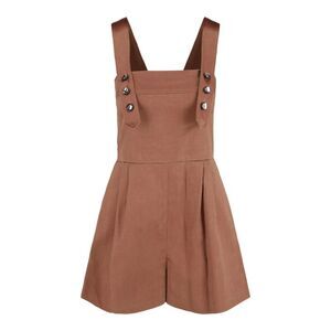 Bottega Veneta Sleeveless Jeweled Playsuit Pink Womens